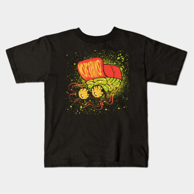 More Brains Brain Kids T-Shirt by BrianBrainStudio